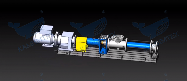 3D модель насоса КМХ Г 4-20 К Т У4.  N2